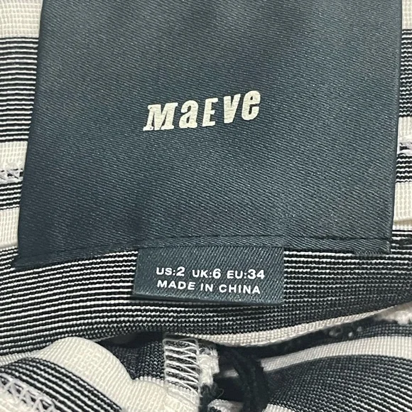 Maeve by Anthropologie Crosswire Fit & Flare Bandage Dress | Size 2 - Picture 5 of 6